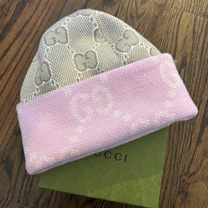 GUCCI REVERSIBLE GG WOOL HAT
